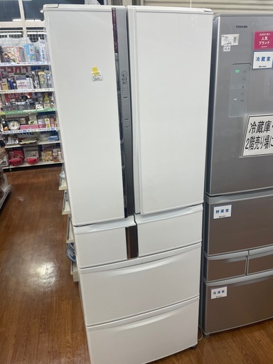 MITSUBISHI 6ドア冷蔵庫　2015年製　MRーR47Z 2015年製　465L