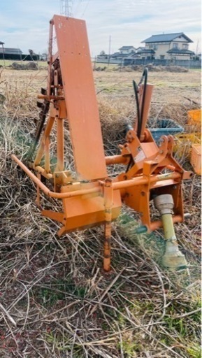 【ごぼう堀り用のスキ】 ロータリー 農家 トラクター