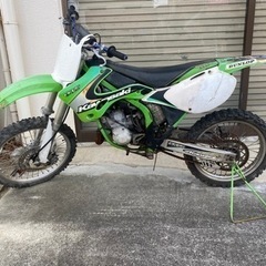 現状優先　未整備　ベース車両　KX125L　2000年前後　エン...