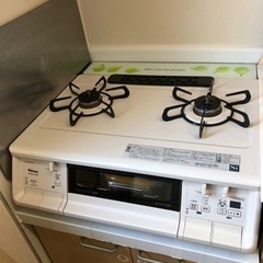 パロマ ガスコンロ PA-360WHA-R グリル調理器セット