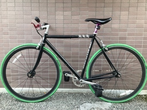 ピストバイク　Reynolds520 ダブルコグ　おまけ付き