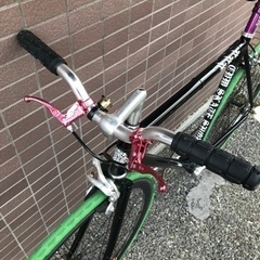 ピストバイク　Reynolds520 ダブルコグ　おまけ付き