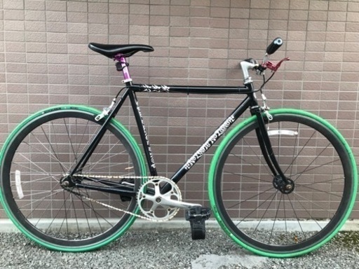 スポーツ ピストバイク Reynolds520 ダブルコグ おまけ付き
