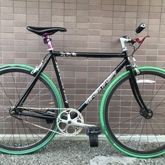 ピストバイク　Reynolds520 ダブルコグ　おまけ付き