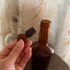 【ネット決済】アンティーク瓶2個セット