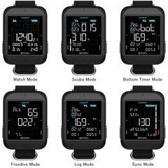 完動美品カラーLCDダイブコンピューターUSB充電式 2020/09/07購入