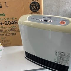 ★中古★　リンナイ　ガスファンヒーター