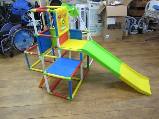 ミニーとあそぼう！おりたたみロングスロープ キッズパーク 滑り台