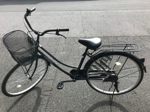 26インチ 自転車 ママチャリ ブラック