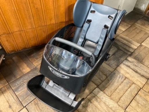 お買い得！中古品　前子供乗せ電動自転車フロントチャイルドシート　 ヤマハ キッスミニ、ブリヂストン アンジェリ－ノ用