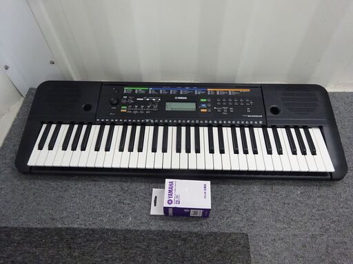 ヤマハ 電子キーボード PORTATONE 61鍵 PSR-E253 アダプター新品