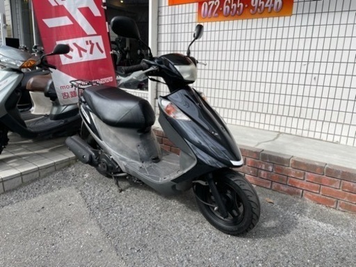 ★8万円　アドレスv125g セル1 実働車★スズキ　アドレス　CF4EA 小型　スクーター