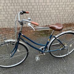 無料 自転車 シティサイクル 27インチ 6段変速