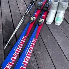 子供用スキーセット② 板/140cm、靴/22cm