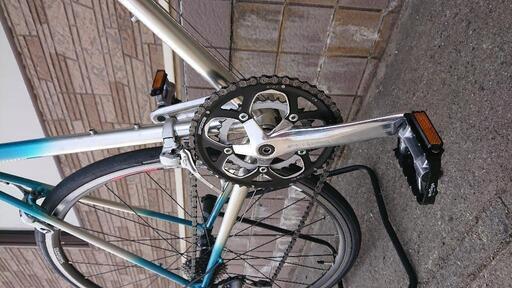 80年代クロモリラグフレーム 700×23c 2×9s オーダーメイド?