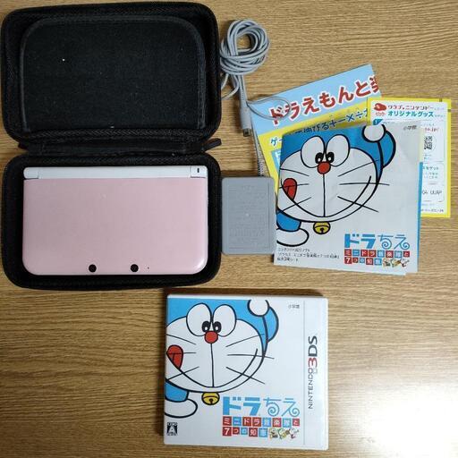 3DS LL、ソフト、本体ケース、アダプター