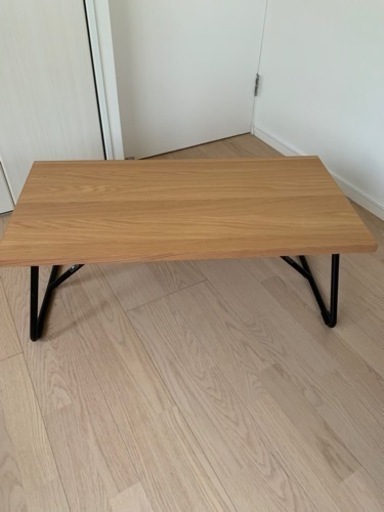 無印良品 折りたたみ ローテーブル - 東京都の家具