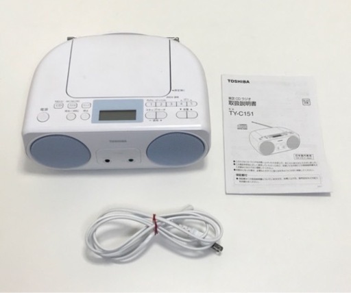 東芝　CDラジオプレーヤー　TY-C151