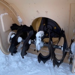 決まりました 中古 メーカー不明 除雪機 タイヤ