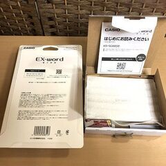 新品 カシオ 電子辞書 EX-Word エクスワード XD-SG6850 純正ケース＜セミハードカバー付(ブラック)＞ CASIO ☆ 札幌市 白石区 東札幌 ☆ アウトレットモノハウス