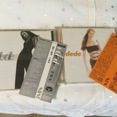 CDアルバム　dede（ディディ）　２枚セットで５００円