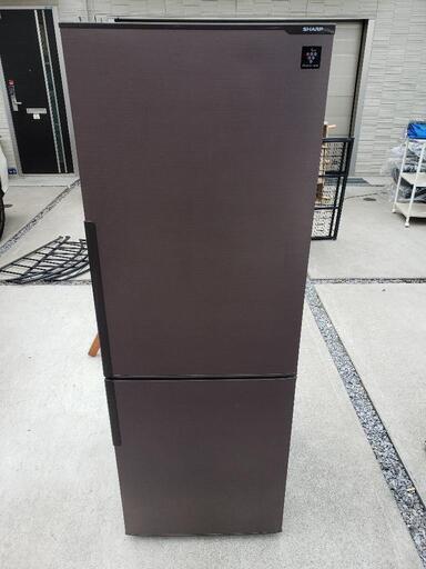 シャープ 冷蔵庫 SHARP SJ-PD27A-T 2015年製 271L 冷凍冷蔵庫 2ドア ブラウン プラズマクラスター\n\n