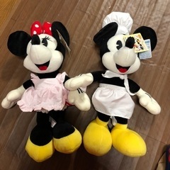 【新品】Mickey＆Minnie　ぬいぐるみ