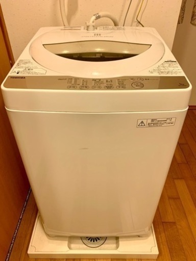 洗濯機 TOSHIBA 5キロ