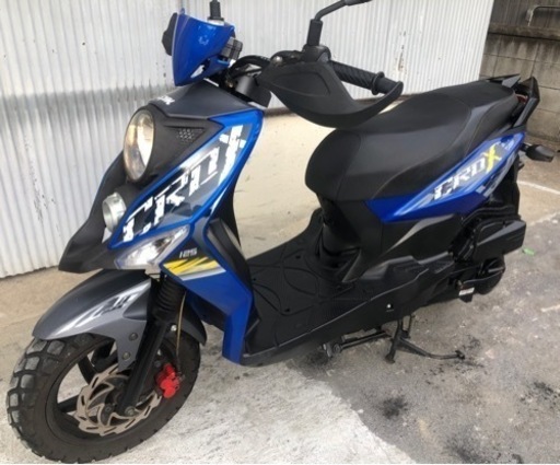 売れました！ 動画有り SYM CROX 125 低走行　原付2種　稀少車　B'WS ビーウィズ 検討の方にも 売れました！ 動画有り SYM CROX 125 低走行 原付2種 稀少車 B'
