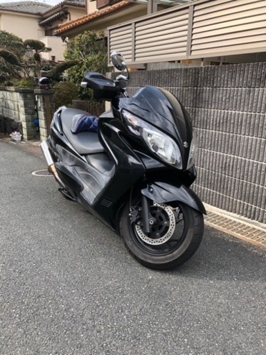 スカイウェイブ250カスタム、cj44、実動、難あり