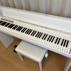 【ネット決済】KORG 電子ピアノ LP180  ホワイト　椅子...