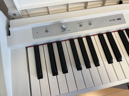 KORG 電子ピアノ LP180 ホワイト 椅子セット【安曇野市、松本市、塩尻