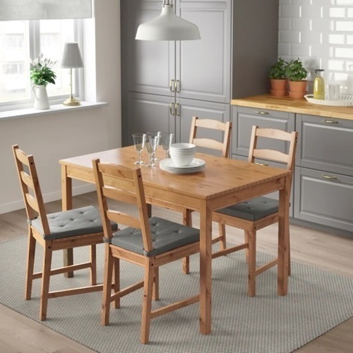 ダイニングセット ☆ 新品、未使用！ IKEA ダイニングセット JOKKMOKK 