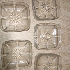 ガラス小鉢5枚　ガラス皿