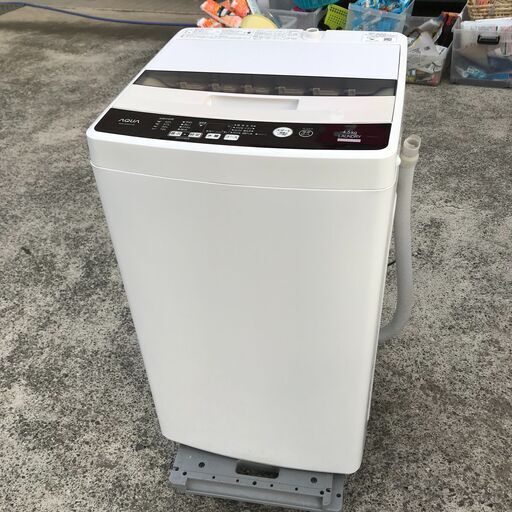 Haier 4.5Kg洗濯機 AQW-S45EC(W) 2017年製
