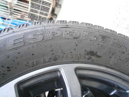 ☆中古品 LEBEN スタットレスタイヤ 185/65R15 4本 ICE ESPORTE 2018年製☆