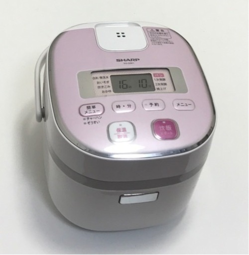 SHARP シャープ　3合炊き炊飯器　KS-G5E1-SP