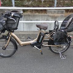 【交渉中】子供乗せ 電動アシスト自転車 アンジェリーノプティット...
