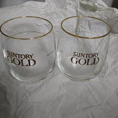 SUNTORY GOLD ロックグラス