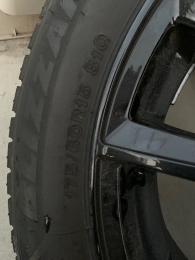 タイヤホイル　BLIZZAK  ＷＲＸⅢ  176/60R15
