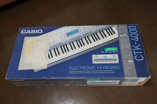 中古 Casio 電子 Basicキーボード 61鍵盤 Ctk 4000 おまけサスティンペダル有り うにどん 瀬峰の鍵盤楽器 ピアノの中古 あげます 譲ります ジモティーで不用品の処分