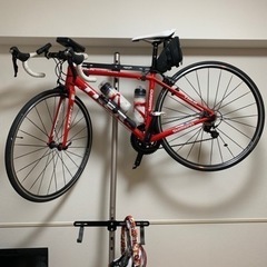 ロードバイク+3本ローラー売ります