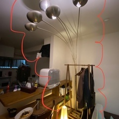 【ネット決済・配送可】大型間接照明。アルコ風ランプ。オシャレ。