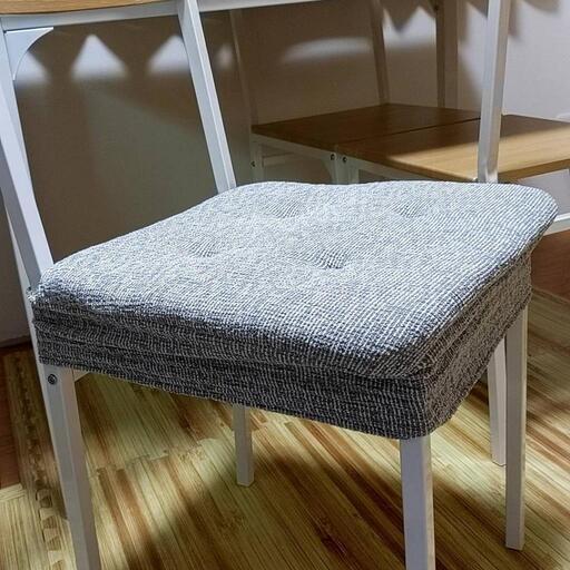 美品 デコホーム クッション付き座面カバー 2個セット ニトリ Nao 上野芝の家具の中古あげます 譲ります ジモティーで不用品の処分