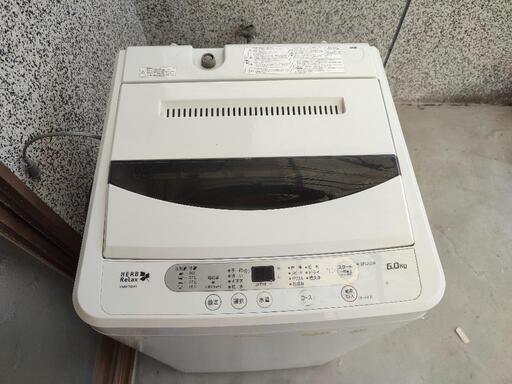 価格相談可能！YAMADA　全自動洗濯機　6キロ　YWM-T60A1