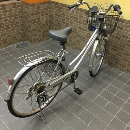 ２６インチオートライト６段変速自転車