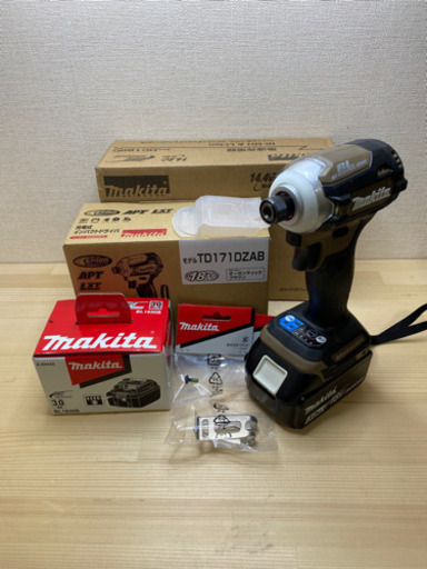 マキタ　TD171 18V 充電式インパクトドライバー　セット