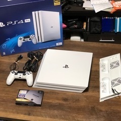 只今交渉中　ps4pro ホワイトSSD1T換装済CUH-7200B 