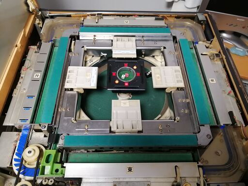 全自動麻雀卓】 テンリーダー付き雀豪mk-3 立脚丸脚 【引取希望】 全自動麻雀卓】 テンリーダー付き雀豪mk-3 立脚丸脚 【引取希望】