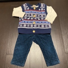 【ネット決済】【決まりました！】80cm男の子服3点セット☆